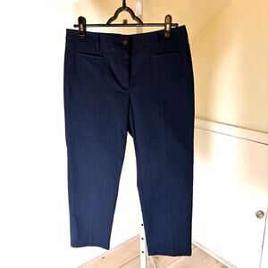 Ann Taylor EUC Women's Blue Cropped Chinos Size 8P